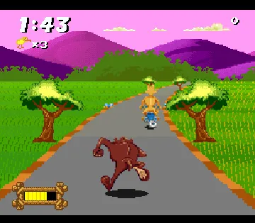 Taz-Mania (USA) (Beta) screen shot game playing